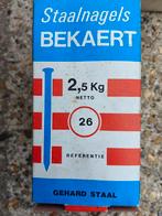 Staalnagels 2,5 kg, Doe-het-zelf en Bouw, Ophalen of Verzenden, Zo goed als nieuw