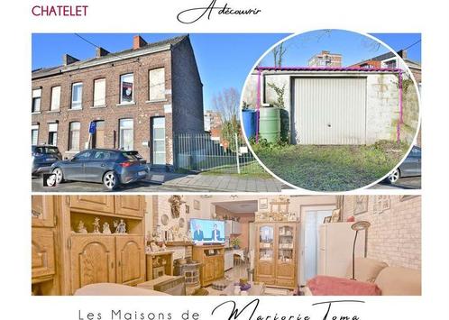 Maison à vendre à Châtelet, 2 chambres, Immo, Huizen en Appartementen te koop, Vrijstaande woning