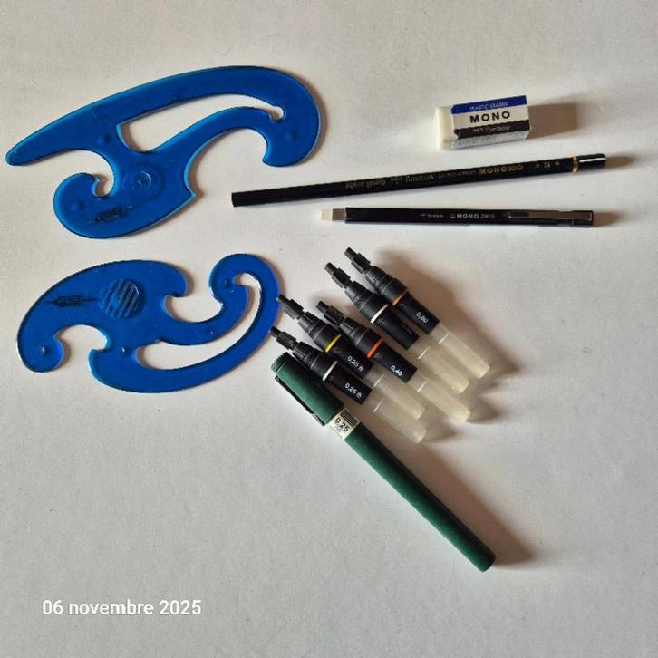 Stylograafset, Roting, Papegaaien, Tombow Eraser, Hobby en Vrije tijd, Tekenen, Nieuw, Potlood of Stift, Verzenden