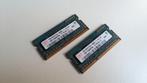 2x Hynix 1GB DDR3 RAM PC3-8500 204-Pin Laptop Macbook, 2 GB, Utilisé, Laptop, Enlèvement ou Envoi