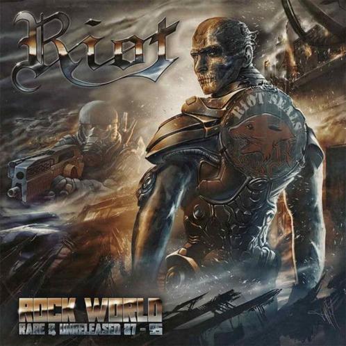 RIOT - Rock World (Rare & Unreleased 87 - 95) (Iron Grey Blu, Cd's en Dvd's, Vinyl | Hardrock en Metal, Nieuw in verpakking, Ophalen of Verzenden