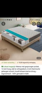 Matelas 180x200 cm, couche supérieure en mousse viscoélastiq, Maison & Meubles, Chambre à coucher | Matelas & Sommiers, Enlèvement