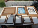 Lot de cadres en bois, Minder dan 50 cm, Gebruikt, Ophalen of Verzenden, Minder dan 50 cm