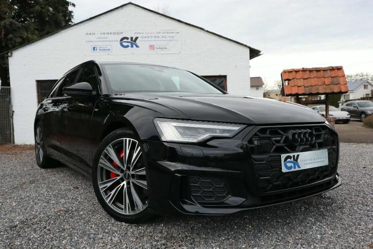 Audi A6 Avant 55 TFSI e Quattro S-line Competition 2023, Auto's, Audi, Bedrijf, Te koop, A6, 360° camera, ABS, Achteruitrijcamera