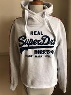 Superdry toffe sweater hoodie  lichtgrijs maat 36 S, Kleding | Dames, Ophalen