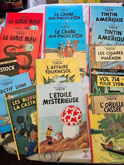 Bandes dessinées Tintin, Livres, BD, Comme neuf, Plusieurs BD, Enlèvement ou Envoi