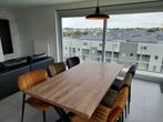 6 stoffen Eetkamerstoelen, Huis en Inrichting, Stoelen, Ophalen, Overige kleuren, Zo goed als nieuw, Metaal