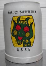 Mooie Hopduvel bierpot van de Hop- en bierfeesten te Asse, Ophalen of Verzenden, Gebruikt, Pul(len), Overige merken