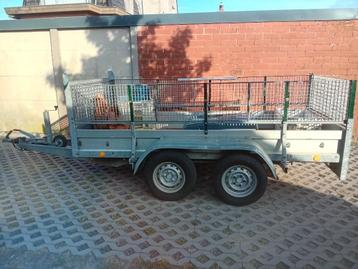 Geremde aanhangwagen 2000kg beschikbaar voor biedingen