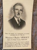 Vierset x Maguin 1885 Erezée 1954 Soy, Ophalen of Verzenden, Bidprentje