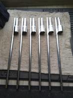 6x nw banner vlaghouders met meedraaiende grondpen, Ophalen, Nieuw, Feestartikel