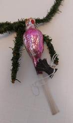 Oude Antieke Ajeko kerstbal Kaketoe/Papegaai Zeldzaam, Diversen, Kerst, Ophalen of Verzenden, Gebruikt