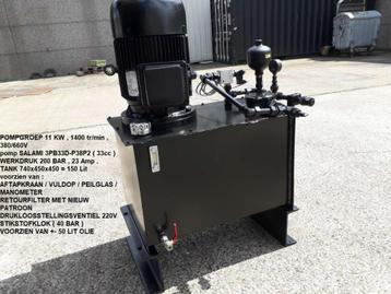 POMPGROEP 11 KW , 1400 tr/min , 380/660V , pomp SALAMI 3PB33 beschikbaar voor biedingen