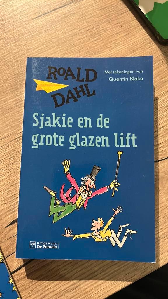 Roald Dahl - Sjakie en de grote glazen lift, Boeken, Kinderboeken | Jeugd | onder 10 jaar, Ophalen