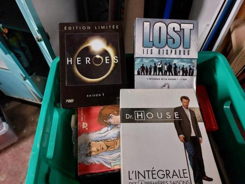Lot dvd et k7 séries cultes heroes  , lost , Dr house, CD & DVD, DVD | TV & Séries télévisées, Comme neuf, Science-Fiction et Fantasy
