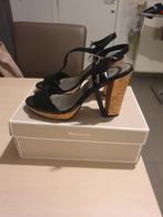 Sandalen hoge hak Tamaris maat 39, Kleding | Dames, Tamaris, Zwart, Ophalen of Verzenden, Zo goed als nieuw