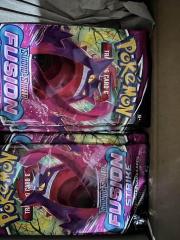 Pokemon - Fusion strike - Booster pack 50x !!, Enlèvement ou Envoi, Neuf, Booster, Foil