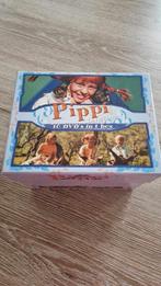 Dvd box met 10 dvd's over de avonturen van Pippi Langkous, Ophalen, Gebruikt
