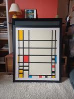 Mondrian 92108 encadré (verre), Enlèvement