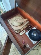 2x Oude lampenradio met platenspeler, Ophalen