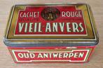 oude blikkendoos tabak oud antwerpen, Autres marques, Utilisé, Enlèvement ou Envoi, Café