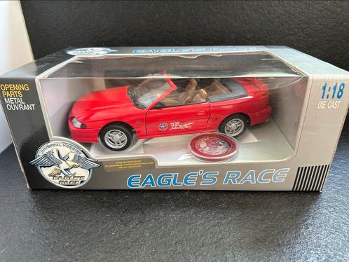 1/18 Ford Mustang - Eagle’s race, Hobby en Vrije tijd, Modelauto's | 1:18, Zo goed als nieuw, Auto, Overige merken, Ophalen of Verzenden