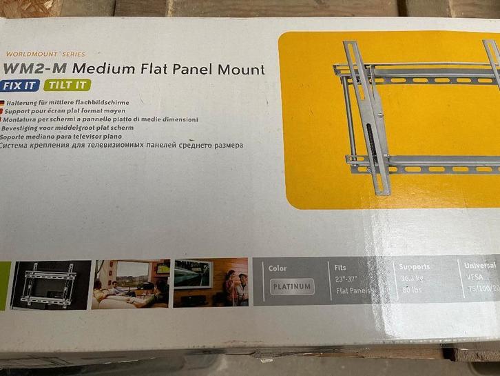 fixation support tv mural, TV, Hi-fi & Vidéo, Support de télévision, Neuf, Enlèvement