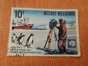 Belgische Antarctische Verdragsstempel 1971