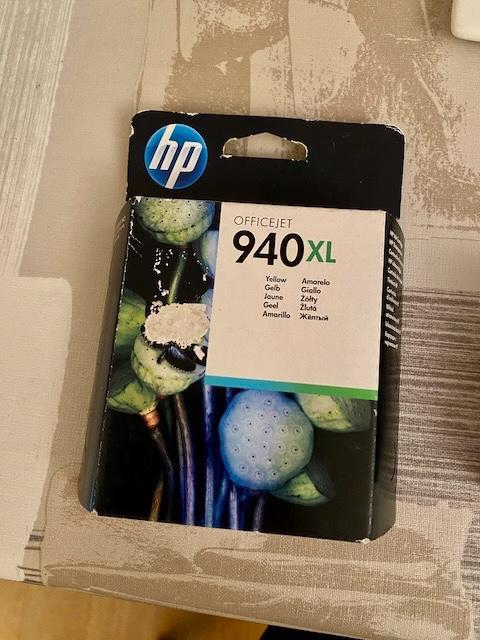 Neuf: Cartouche d'encre HP 940XL Jaune, Computers en Software, Printerbenodigdheden, Nieuw, Cartridge, Ophalen of Verzenden