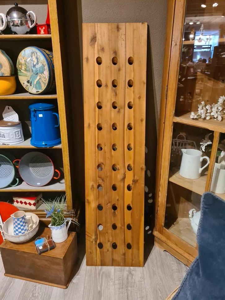 Houten wijnrek 30 flessen, Huis en Inrichting, Woonaccessoires | Wijnrekken, Zo goed als nieuw, Ophalen