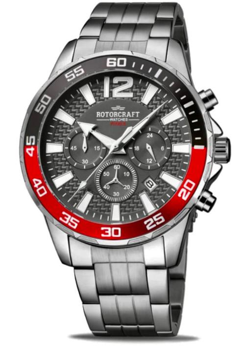 ROTORCRAFT FIERCE SPORT CHRONO TWV489€! 💯%NIEUW, Handtassen en Accessoires, Sporthorloges, Nieuw, Ophalen of Verzenden
