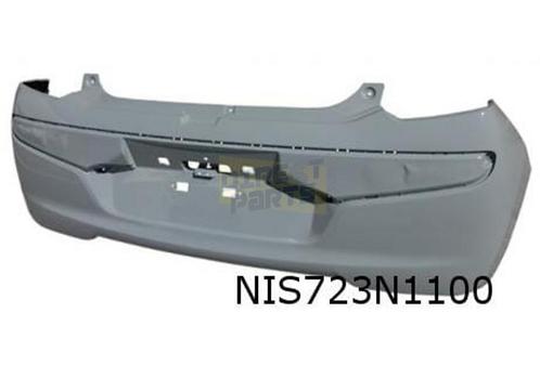 Nissan Pixo (7/09-1/14) achterbumper (te spuiten) Origineel!, Auto-onderdelen, Carrosserie, Bumper, Nissan, Achter, Nieuw, Verzenden