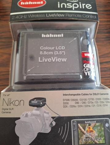 Hahnel wireless live view remote control Nikon, Ophalen of Verzenden, Nieuw