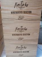 Caisses à vin en bois avec couvercle, Collections, Vins, Enlèvement, Comme neuf