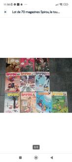 Lot de 70 magazines Spirou, le tout pour 15 €, Livres, Enlèvement, Comme neuf