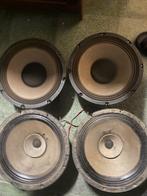 2 paar 12inches 30 cm losse retro luidsprekers, Audio, Tv en Foto, Luidsprekerboxen, Ophalen, Gebruikt, 120 watt of meer