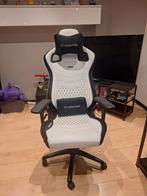Noblechairs Epic blanche/noir, Maison & Meubles, Chaises de bureau, Enlèvement, Blanc