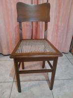 6  houten retro stoelen, Antiek en Kunst, Ophalen