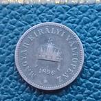 Hongarije Oostenrijk  2 Filler munt 1896 KB, Postzegels en Munten, Ophalen of Verzenden, Hongarije