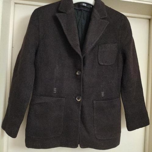 Natan donkerbruin wollen jasje 38-40, Kleding | Dames, Jasjes, Kostuums en Pakken, Gedragen, Jasje, Maat 38/40 (M), Bruin, Ophalen of Verzenden
