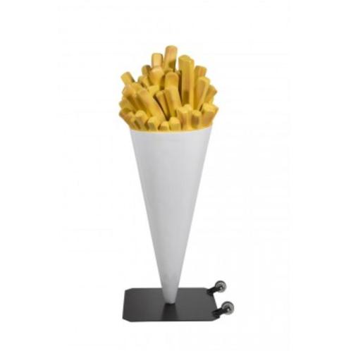 Reclame frietzak Patatzak 180 cm - patatzak verrijdbaar, Verzamelen, Merken en Reclamevoorwerpen, Nieuw, Ophalen