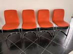 4 chaises vintage, Huis en Inrichting, Stoelen, Ophalen, Kunststof, Gebruikt, Overige kleuren