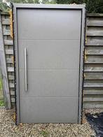 Aluminium buitendeur 110 x 199 cm, Doe-het-zelf en Bouw, Gebruikt, Metaal, 100 tot 120 cm, Buitendeur