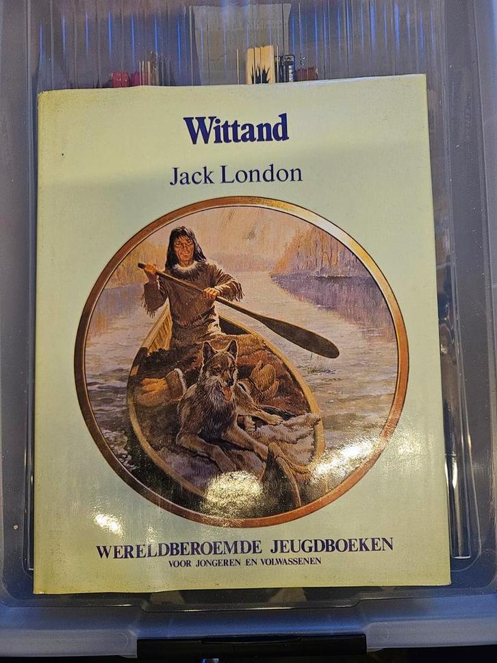 boek "Wittand" van de Amerikaanse auteur Jack London., Antiek en Kunst, Antiek | Boeken en Manuscripten, Ophalen