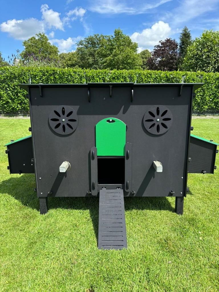 Kunststof Kippenhok Pluverdi Milan superactie 10-20 kip, Animaux & Accessoires, Volatiles | Accessoires, Neuf, Poulailler, Enlèvement