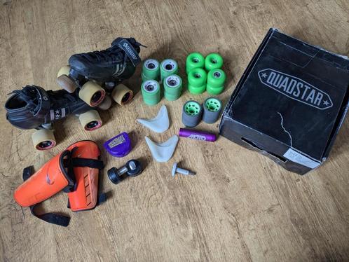 Lot quad Bont Quadstar roller derby 37.5, Sport en Fitness, Skeelers, Gebruikt, Overige merken, Dames, Heren, Ophalen