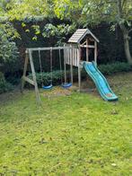 Goede speeltuin met glijbaan en 2 schommels, Kinderen en Baby's, Ophalen, Zo goed als nieuw, Glijbaan