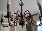 Bronzen kroonluchter., Enlèvement, Utilisé, Métal, Vintage