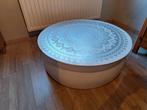 Salontafel  Mandala, Ophalen, Gebruikt, Rond, Metaal