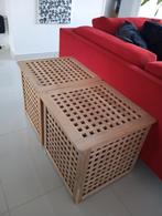 Twee houten opbergers HOL van IKEA, Huis en Inrichting, Ophalen